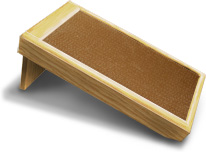 The Purrfect Angle comes in light wood too.
